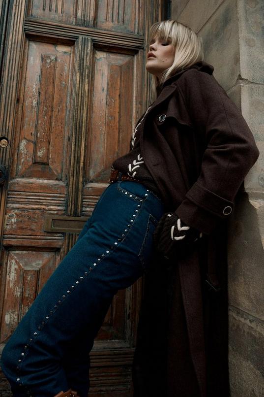 Denim Stud Detail Straight Leg Jean | Nasty Gal Denim Stud Detail Straight Leg Jean | Nasty Gal